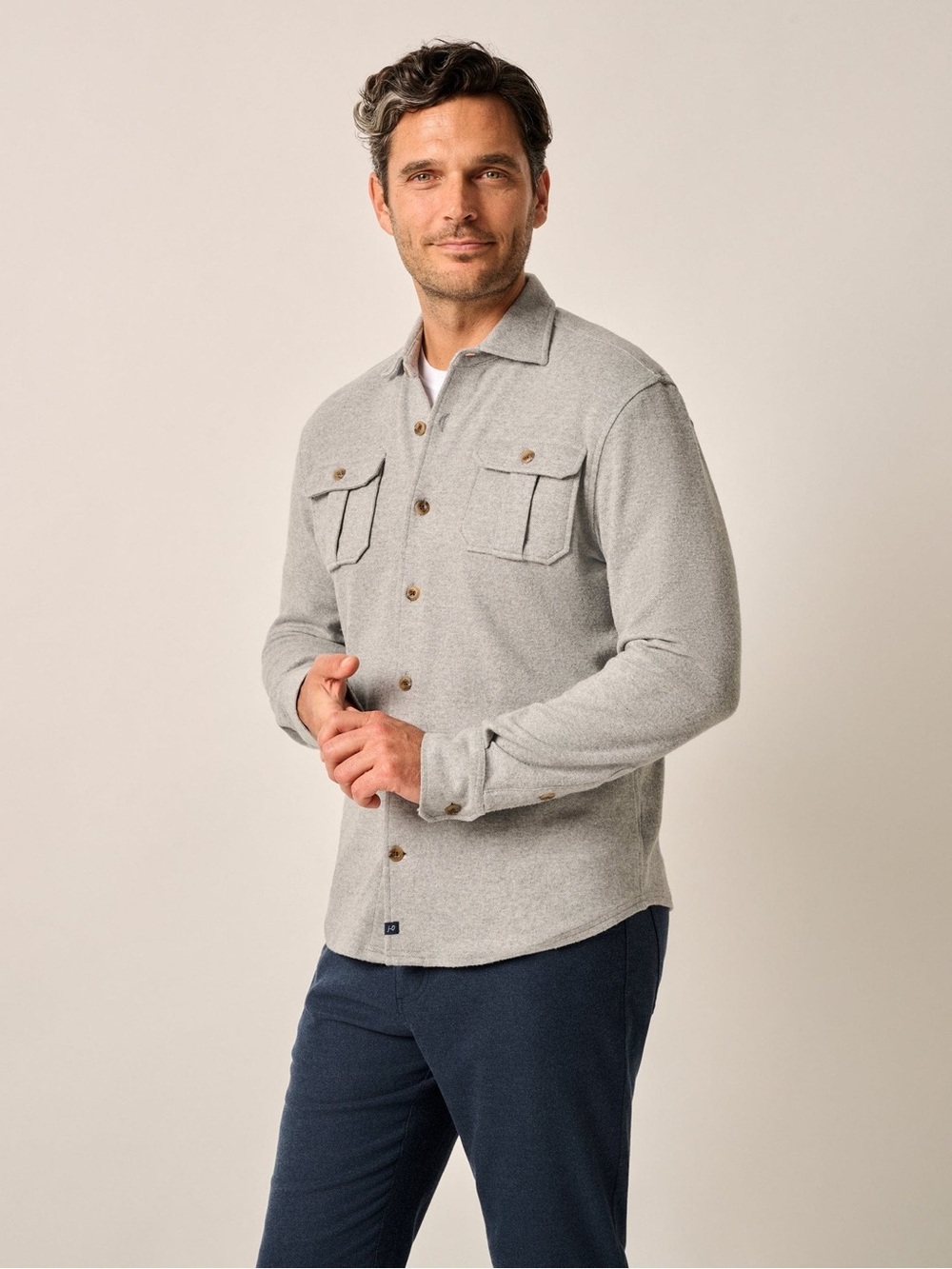 Johnnie-O Lodge Shirt Mens Twill Button Down Shirt Large NWT MSRP $198